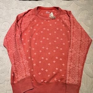 Aerie Floral Crewneck Sweater